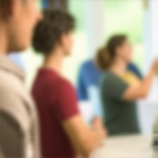 A local Chesapeake business owner engaging with community at a charity event to boost local SEO