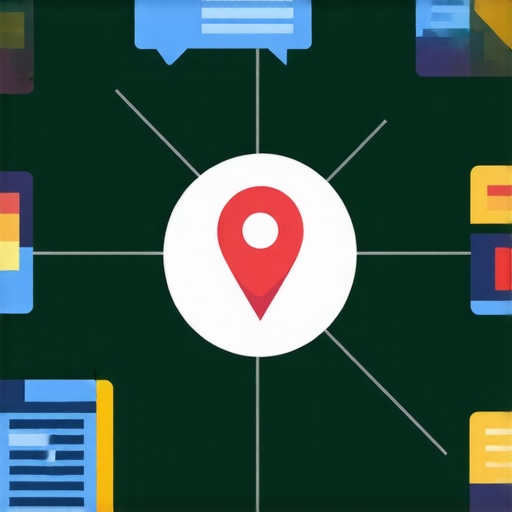 Local Backlink Network for Chesapeake SEO Diagram illustrating local backlinks improving Google Maps ranking in Chesapeake