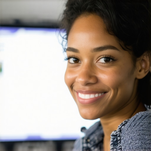 Optimized Google My Business Profile in Chesapeake Business owner optimizing Google My Business profile in Chesapeake