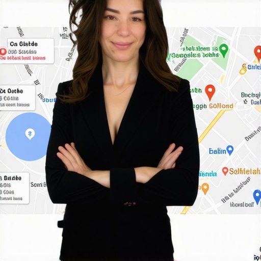 Chesapeake Business Map Optimization 2025 Chesapeake business owner working on Google Maps profile with digital tools