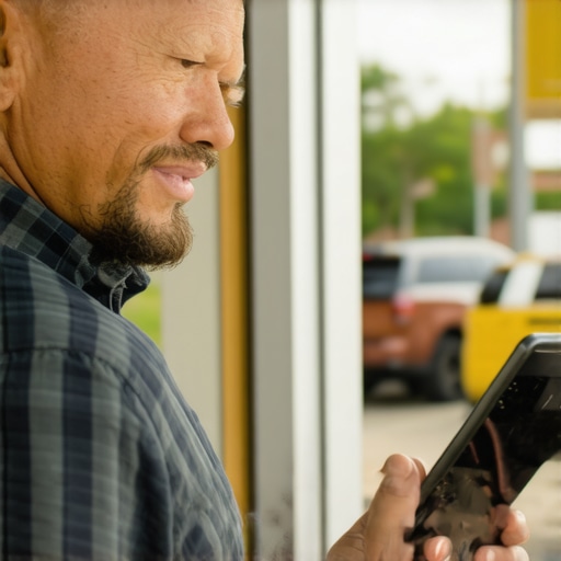 Business owner interacting with customers via Google My Business profile in Chesapeake