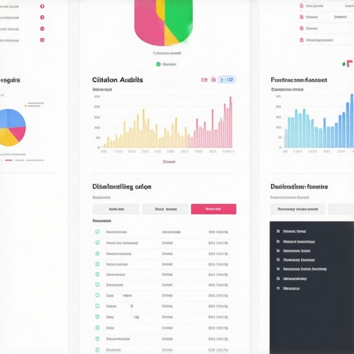 Screenshot displaying local SEO tools monitoring citations and rankings for Chesapeake business.