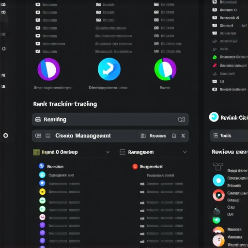 Screenshot displaying local SEO tools managing Google Maps rankings, citations, and reviews for Chesapeake businesses.